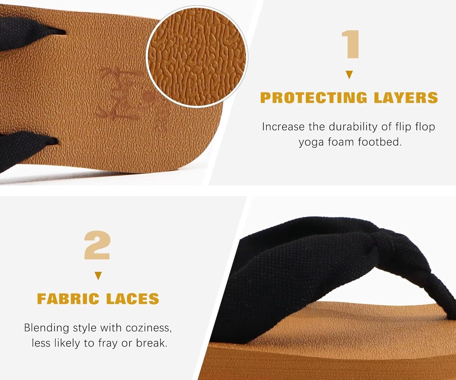 imageWomens Comfy Slide Sandals Ladies Fashion Slip On Cork SandalsKhaki Black