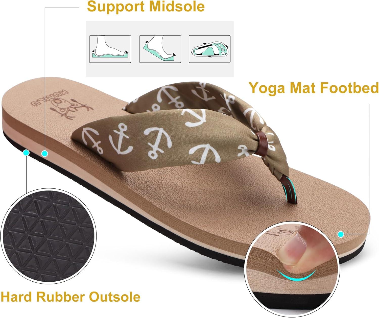 imageWomens Comfy Slide Sandals Ladies Fashion Slip On Cork SandalsLight Brown