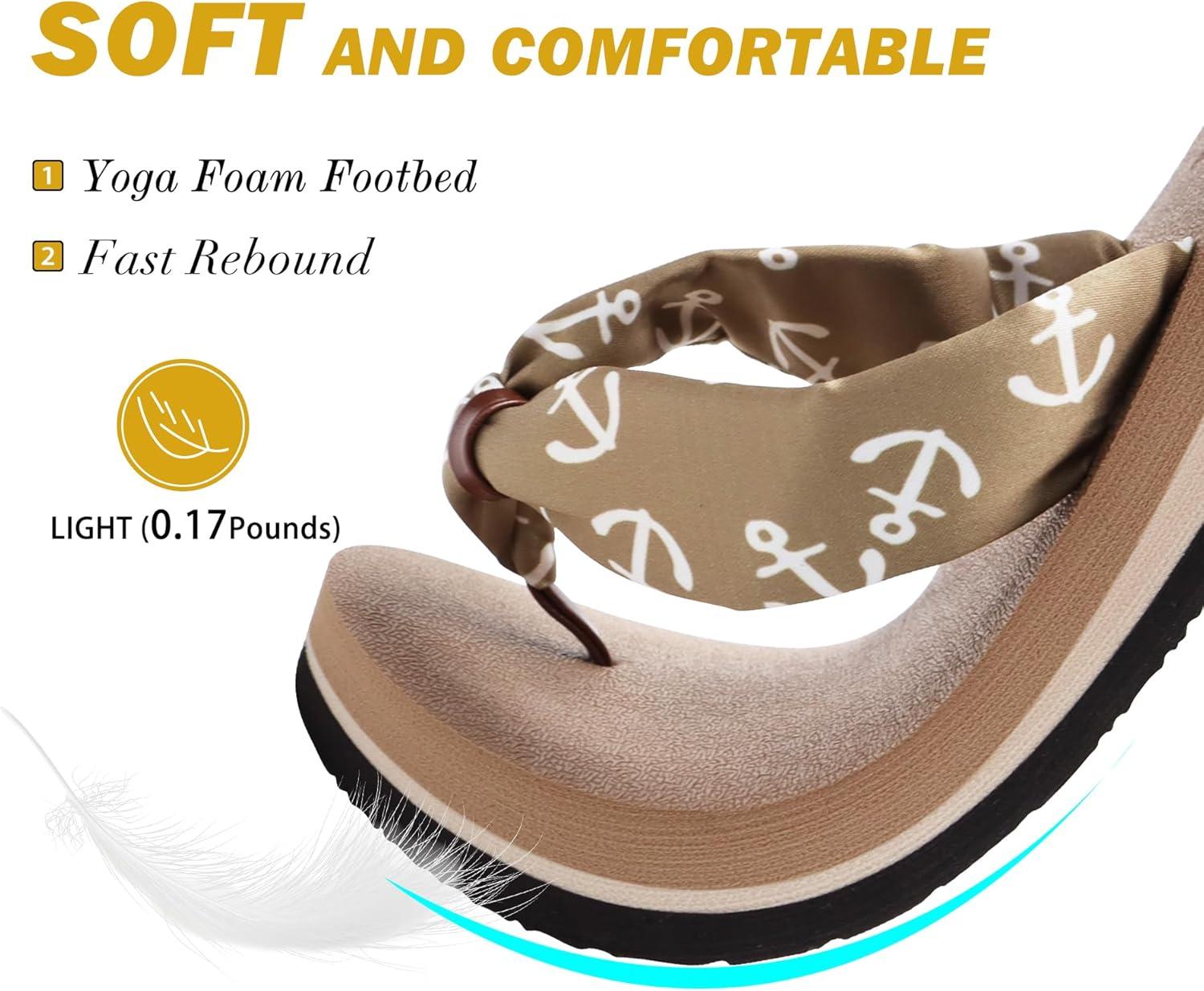 imageWomens Comfy Slide Sandals Ladies Fashion Slip On Cork SandalsLight Brown