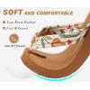 imageKuaiLu Womens Arch Support Flip Flops Ladies Comfort Lightweight Soft Yoga Mat Cushion Walking Thong SandalsBeige Khaki