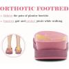 imageKuaiLu Womens Dressy Orthotic Flip Flops Trendy Comfortable Cushion Recovery Walking Criss Cross Thong Sandals Lightweight Yoga Foam Summer Slides with Plantar Fasciitis Arch SupportPink