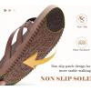 imageKuaiLu Womens Dressy Orthotic Flip Flops Trendy Comfortable Cushion Recovery Walking Criss Cross Thong Sandals Lightweight Yoga Foam Summer Slides with Plantar Fasciitis Arch SupportBrown