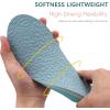 imageKuaiLu Womens Fashion Flip Flops Ladies Lightweight Summer Beach Yoga Mat Thong Sandals with Comfortable Arch SupportBlue Silver