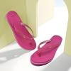 imageKuaiLu Womens Fashion Flip Flops Ladies Lightweight Summer Beach Yoga Mat Thong Sandals with Comfortable Arch SupportBright Pink