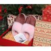imageKuaiLu Womens Fluff Dual Memory Foam Slippers Ladies Cozy Arch Support Warm Scuff Slippers Slip on Comfy Winter House Shoes with NonSlip Indoor Outdoor Hard SolePink