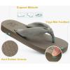 imageKuaiLu Flip Flops for Women with Arch Support Yoga Mat Comfortable Summer Beach Walking Thong Cushion Sandals Slip On Indoor OutdoorCamel