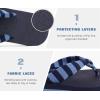 imageKuaiLu Flip Flops for Women with Arch Support Yoga Mat Comfortable Summer Beach Walking Thong Cushion Sandals Slip On Indoor OutdoorDark Blue