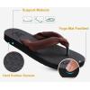 imageKuaiLu Flip Flops for Women with Arch Support Yoga Mat Comfortable Summer Beach Walking Thong Cushion Sandals Slip On Indoor OutdoorDark Brown