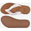 imageKuaiLu Flip Flops for Women with Arch Support Yoga Mat Comfortable Summer Beach Walking Thong Cushion Sandals Slip On Indoor OutdoorWhite Khaki