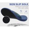 imageKuaiLu Mens Flip Flops Arch Support Comfortable Summer Beach Thong Sandals Yoga Foam Cushion Slip on SlippersPublue