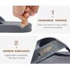 imageKuaiLu Mens Flip Flops Arch Support Comfortable Summer Beach Thong Sandals Yoga Foam Cushion Slip on SlippersPugrey