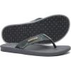 imageKuaiLu Mens Flip Flops Arch Support Comfortable Summer Beach Thong Sandals Yoga Foam Cushion Slip on SlippersPugrey