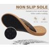 imageKuaiLu Mens Flip Flops Arch Support Comfortable Summer Beach Thong Sandals Yoga Foam Cushion Slip on SlippersPukhaki