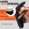 imageKuaiLu Mens Flip Flops Arch Support Comfortable Summer Beach Thong Sandals Yoga Foam Cushion Slip on SlippersWoodlike Black