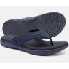 imageKuaiLu Mens Sport Flip Flops Comfort Orthotic Thong Sandals with Plantar Fasciitis Arch Support Outdoor Summer Beach Size 715Fashion Blue