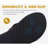 imageKuaiLu Mens Yoga Mat Leather Flip Flops with Arch Support Comfortable Cushion Walking Thong Sandals Slip On Indoor OutdoorKhaki