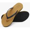 imageKuaiLu Womens Arch Support Flip Flops Comfortable Yoga Mat Slip on Summer Beach Walking Thong Cushion SandalsBlack Khaki