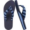 imageKuaiLu Flip Flops for Women with Arch Support Yoga Mat Comfortable Summer Beach Walking Thong Cushion Sandals Slip On Indoor OutdoorDark Blue