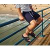 imageKuaiLu Mens Orthotic Sandals Athletic Thick Cushion Recovery Sport Slides Adjustable Strap Open Toe Walking Sandles With Comfortable Plantar Fasciitis Arch SupportBlack