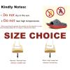 imageKuaiLu Mens Recovery Sandals Orthotic Thick Cushion Open Toe Sport Slides With Comfortable Plantar Fasciitis Arch Support Reduces Stress on Feet Joints ampamp Back PostExerciseGrey Red