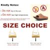 imageKuaiLu Mens Recovery Sandals Orthotic Thick Cushion Open Toe Sport Slides With Comfortable Plantar Fasciitis Arch Support Reduces Stress on Feet Joints ampamp Back PostExerciseKhaki Brown