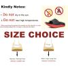 imageKuaiLu Mens Recovery Sandals Orthotic Thick Cushion Open Toe Sport Slides With Comfortable Plantar Fasciitis Arch Support Reduces Stress on Feet Joints ampamp Back PostExerciseBlackRed
