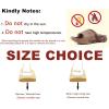 imageKuaiLu Mens Recovery Sandals Orthotic Thick Cushion Open Toe Sport Slides With Comfortable Plantar Fasciitis Arch Support Reduces Stress on Feet Joints ampamp Back PostExerciseTan