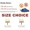 imageKuaiLu Mens Recovery Sandals Orthotic Thick Cushion Open Toe Sport Slides With Comfortable Plantar Fasciitis Arch Support Reduces Stress on Feet Joints ampamp Back PostExerciseBlue