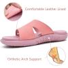 imageKuaiLu Womens Fashion Orthotic Slides Ladies Lightweight Athletic Yoga Mat Sandals Slip On Thick Cushion Slippers Sandals With Comfortable Plantar Fasciitis Arch SupportPink