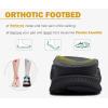 imageKuaiLu Womens Orthopedic Walking Sandals with Comfortable Arch Support Recovery Sport Relief Plantar Fasciitis Summer Outdoor Hiking Adjustable Strap Platform Cushion ShoesAll Black