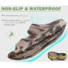 imageKuaiLu Womens Recovery Sandals With Comfortable Plantar Fasciitis Arch Support Orthotic Adjustable Thick Cushion Sport Slides Reduces Stress on Feet Joints ampamp Back PostExerciseCamo Brown