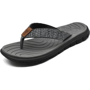 imageKuaiLu Womens Casual Flip Flops Yoga Mat Comfortable Cushion Arch Support Walking Thong Sandals Lightweight NonSlip Summer Beach SlippersGrey