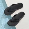 imageKuaiLu Flip Flops For Women Ladies Orthotic Yoga Mat Cushion Sandals Dressy Womans Lightweight Summer Slip On Beach Thong Sandles with Comfortable Arch Support US Size 512Black