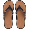 imageKuaiLu Womens Flip Flops Ladies Yoga Mat Comfortable Walking Thong Sandals With Plantar Fasciitis Arch Support Slip On Indoor Outdoor For SummerKhaki Black