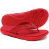 imageKuaiLu Womens Flip Flops Ladies Yoga Mat Comfortable Walking Thong Sandals With Plantar Fasciitis Arch Support Slip On Indoor Outdoor For SummerPure Red