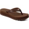 imageKuaiLu Womens Flip Flops Ladies Yoga Mat Platform Thong Sandals Dressy Womans Lightweight Summer Slip On Beach Flip Flop Sandles Soft Cushion Footbed Arch SupportDark Brownchoose a Smaller Size