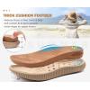 imageKuaiLu Womens Orthopedic Flip Flops With Arch Support Adjustable Thick Athletic Cushion Recovery Walking Sandals For Woman Ladies Fashion Comfortable FlipFlop Slides Water Resistant ampamp LightweightKhaki