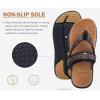 imageKuaiLu Womens Orthopedic Flip Flops With Arch Support Adjustable Thick Athletic Cushion Recovery Walking Sandals For Woman Ladies Fashion Comfortable FlipFlop Slides Water Resistant ampamp LightweightBlack Khaki