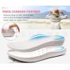 imageKuaiLu Womens Orthopedic Flip Flops With Arch Support Adjustable Thick Athletic Cushion Recovery Walking Sandals For Woman Ladies Fashion Comfortable FlipFlop Slides Water Resistant ampamp LightweightPink White