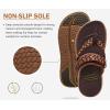 imageKuaiLu Womens Orthopedic Flip Flops With Arch Support Adjustable Thick Athletic Cushion Recovery Walking Sandals For Woman Ladies Fashion Comfortable FlipFlop Slides Water Resistant ampamp LightweightBrown Khaki