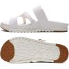 imageKuaiLu Womens Orthopedic Sandals With Comfortable Arch Support Cushion Yoga Mat Slides Fashion Summer Beach Flat Sandles Adjustable Open Toe Travel Outdoor Plantar Fasciitis Flip Flops US Size 511Bride White