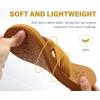 imageKuaiLu Womens Dressy Sandals with Arch Support Yoga Mat Comfortable Cushion Walking Criss Cross Slides Summer Beach Slip On Indoor Outdoor SlippersAll Khaki