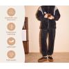 imageKuaiLu Mens Clog Slippers Memory Foam IndoorOutdoor Warm Suede House Shoes Winter Moccasins Slipon Boots Slippers For Man with Fuzzy Sherpa Lining ampamp Arch Support Khaki Brown Size 8