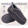 imageKuaiLu Mens Slippers Cozy Memory Foam House Slipper Shoes Warm Suede Winter Moccasins Slipon Boots Slippers For Man with Fuzzy Sherpa Lining ampamp IndoorOutdoor Hard Rubber SoleGrey