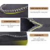 imageKuaiLu Mens Slippers Cozy Memory Foam House Slipper Shoes Warm Suede Winter Moccasins Slipon Boots Slippers For Man with Fuzzy Sherpa Lining ampamp IndoorOutdoor Hard Rubber SoleGrey