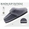 imageKuaiLu Womens Memory Foam Slippers Comfy House Winter