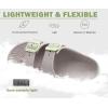 imageKuaiLu Womens Recovery Sandals With Comfortable Plantar Fasciitis Arch Support Orthotic Adjustable Thick Cushion Sport Slides Reduces Stress on Feet Joints ampamp Back PostExercisePistachio Green