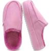 imageKuaiLu Womens Clog Slippers Cozy Warm Plush Lined With Arch Support Suede Faux Fur House ladies Bedroom Slippers Comfortable Memory Foam Slipon Womans Home ShoesPink