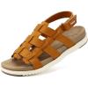 imageKuaiLu Womens Fashion Orthopedic Walking Sandals for Women 2025 Arch Support Sandles Comfort Plantar Fasciitis Recovery Cushion Summer Travel Outdoor Hiking Open Toe Water Shoes Woman Size US511Beige