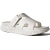 imageKuaiLu Womens Fashion Orthotic Slides Thick Cushion Recovery Sandals Ladies Slip On Walking Sandles With Comfortable Plantar Fasciitis Arch Support Indoor OutdoorColor White